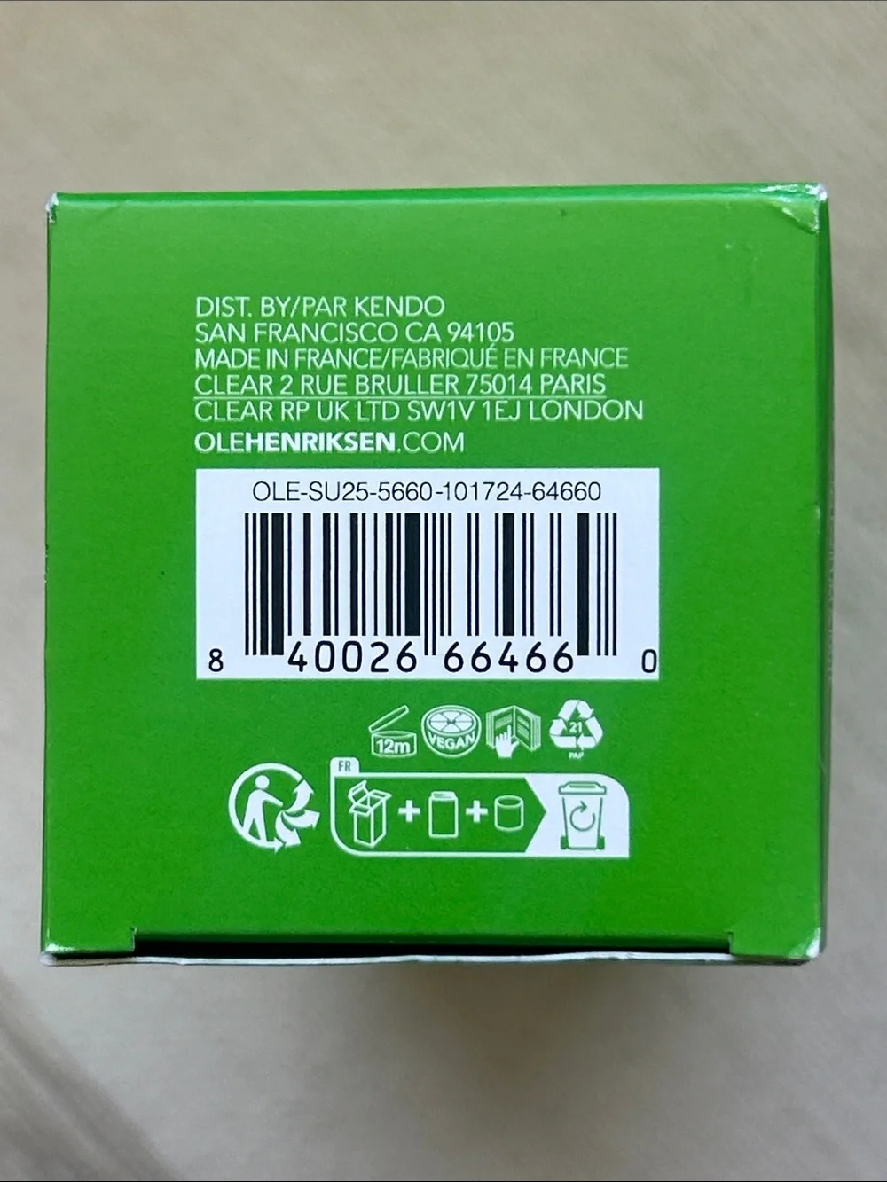 OLE HENRIKSEN Violet Ice Cold Plunge Pore Mask 3oz NIB